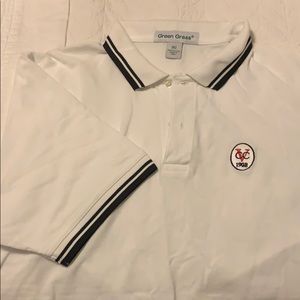 White polo Country Club of VA size XL